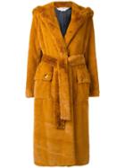 Golden Goose Oversized Hooded Coat - Orange
