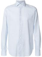 Glanshirt Dotted Cotton Blend Shirt - Blue