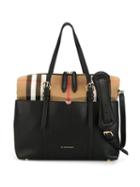 Burberry Kids House Check Tote, Girl's, Black