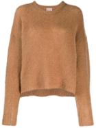 Nude Relaxed-fit Sweater - Brown