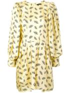 Isabel Marant Wheat Fan Print Dress - Yellow
