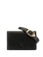 Louis Vuitton Pre-owned Flap Belt Bag - Black