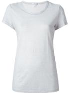James Perse Round Neck T-shirt, Women's, Size: 3, Grey, Cotton