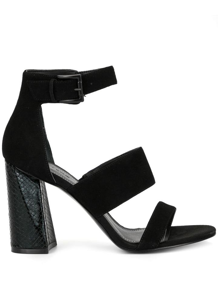Kendall+kylie Jayne Block Heel Sandals - Black