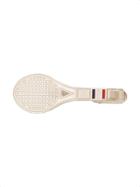 Thom Browne Tennis Racket Tie Bar In Sterling Silver - Unavailable