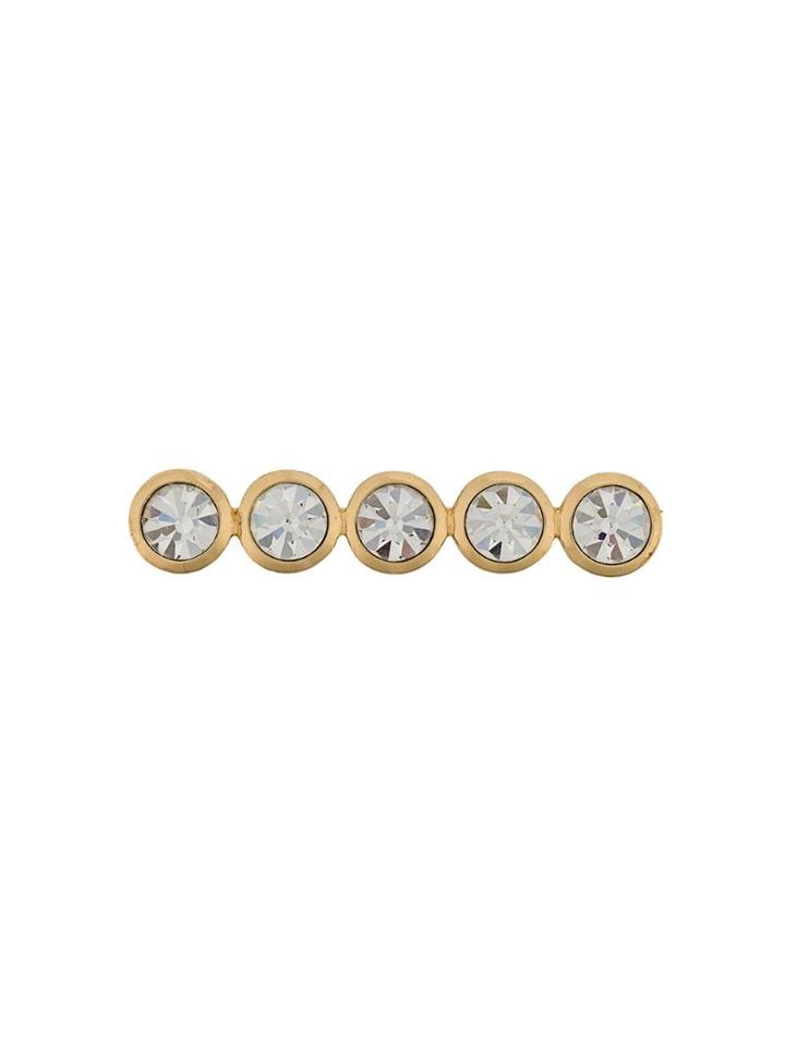 Christian Dior Pre-owned 1980s Bar Brooch - Gold