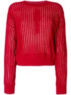 Theory Ladder Detail Jumper - Red