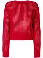 Theory Ladder Detail Jumper - Red