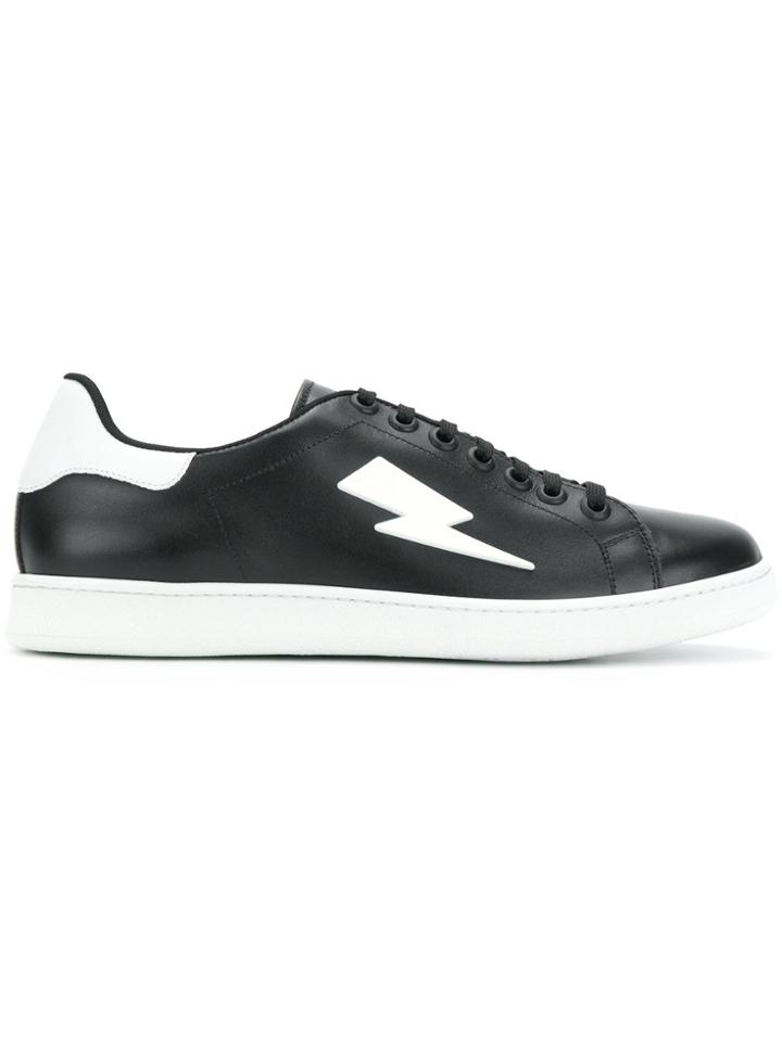 Neil Barrett Thunder Sneakers - Black