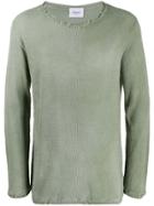 Dondup Distressed Hem Sweater - Green