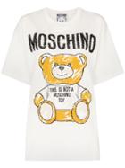 Moschino Teddy Bear Logo T-shirt - White