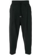 Drôle De Monsieur Cropped Trousers - Black
