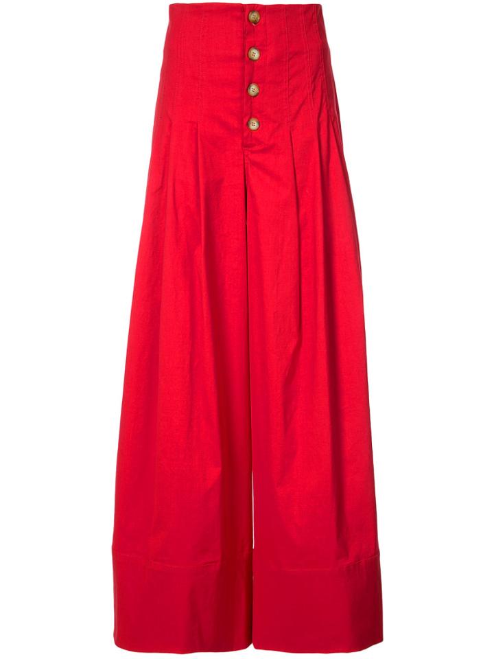 Sea Bernadette Full Skirt - Red