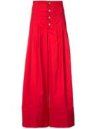 Sea Bernadette Full Skirt - Red