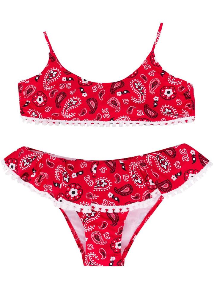 Mc2 Saint Barth Kids Teen Boho Bikini - Red