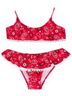 Mc2 Saint Barth Kids Teen Boho Bikini - Red