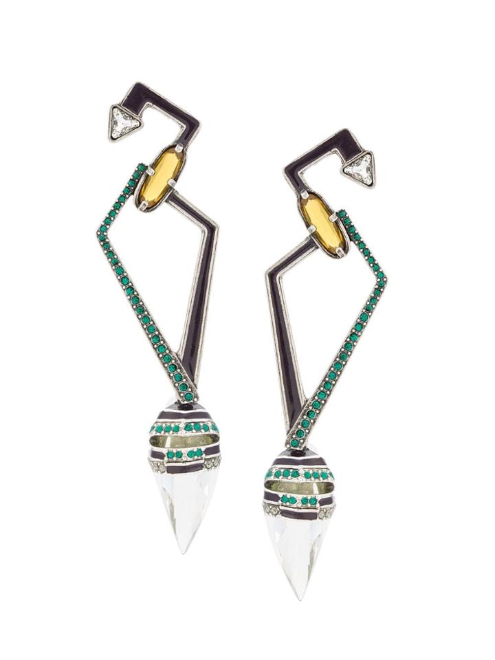 Camila Klein Conceito Gota Earrings - Silver