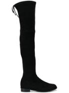 Stuart Weitzman Lowland Skimmer Boots - Black
