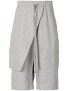 Lost & Found Ria Dunn Wrap Detail Shorts - Grey