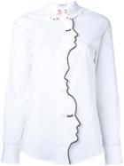 Vivetta 'azalea' Shirt, Women's, Size: 40, White, Cotton/spandex/elastane