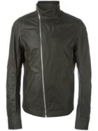 Rick Owens Funnel Neck Jacket - Grey