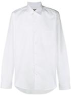 Salvatore Ferragamo Classic Curved Hem Shirt - White