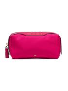 Anya Hindmarch Girlie Stuff Nylon Pouch - Pink & Purple