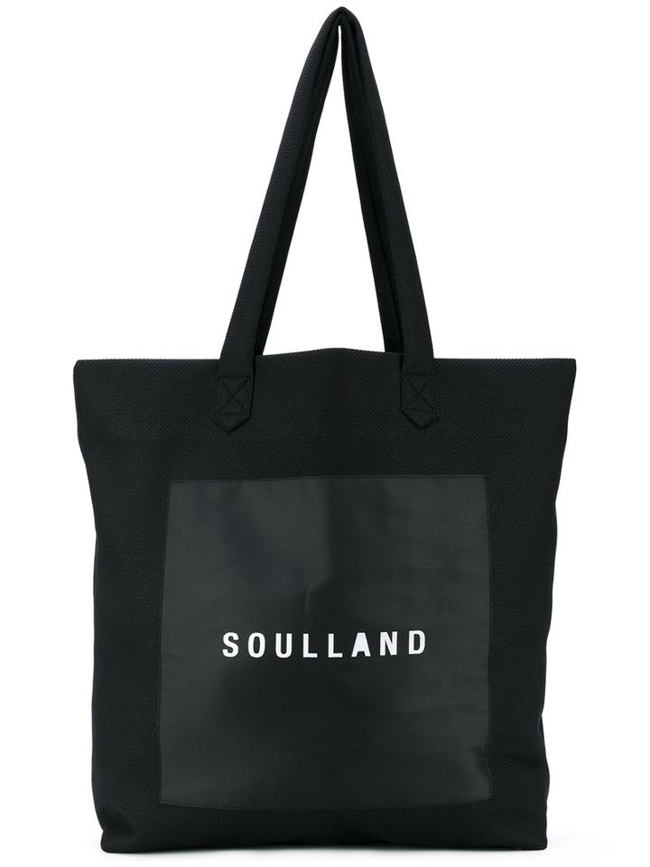 Soulland - Shoplifter Tote Bag - Men - Polyester - One Size, Black, Polyester