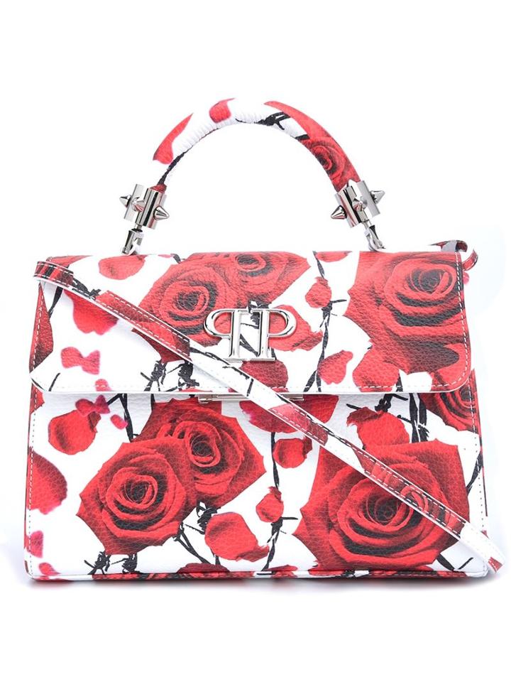 Philipp Plein Mini Rose And Thorn Tote