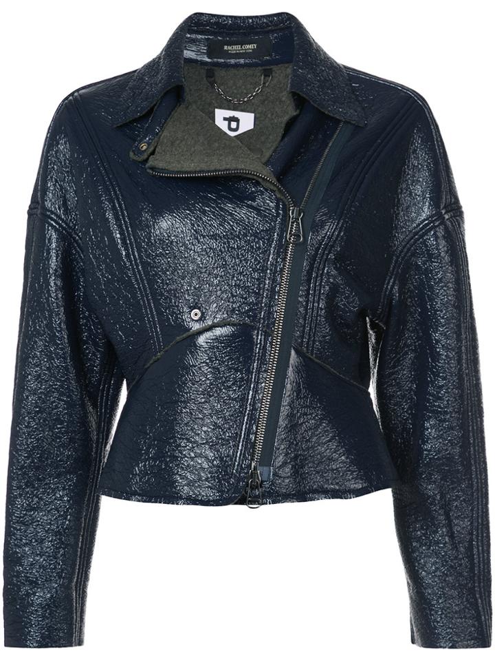Rachel Comey Fitted Biker Jacket - Blue