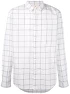 Folk - Storm Check Shirt - Men - Cotton - 3, White, Cotton