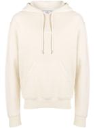 Ami Alexandre Mattiussi Hoodie With Silence Embroidery - Neutrals