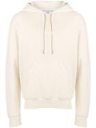 Ami Alexandre Mattiussi Hoodie With Silence Embroidery - Neutrals
