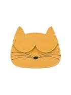 Sarah Chofakian Cat Cardholder - Yellow