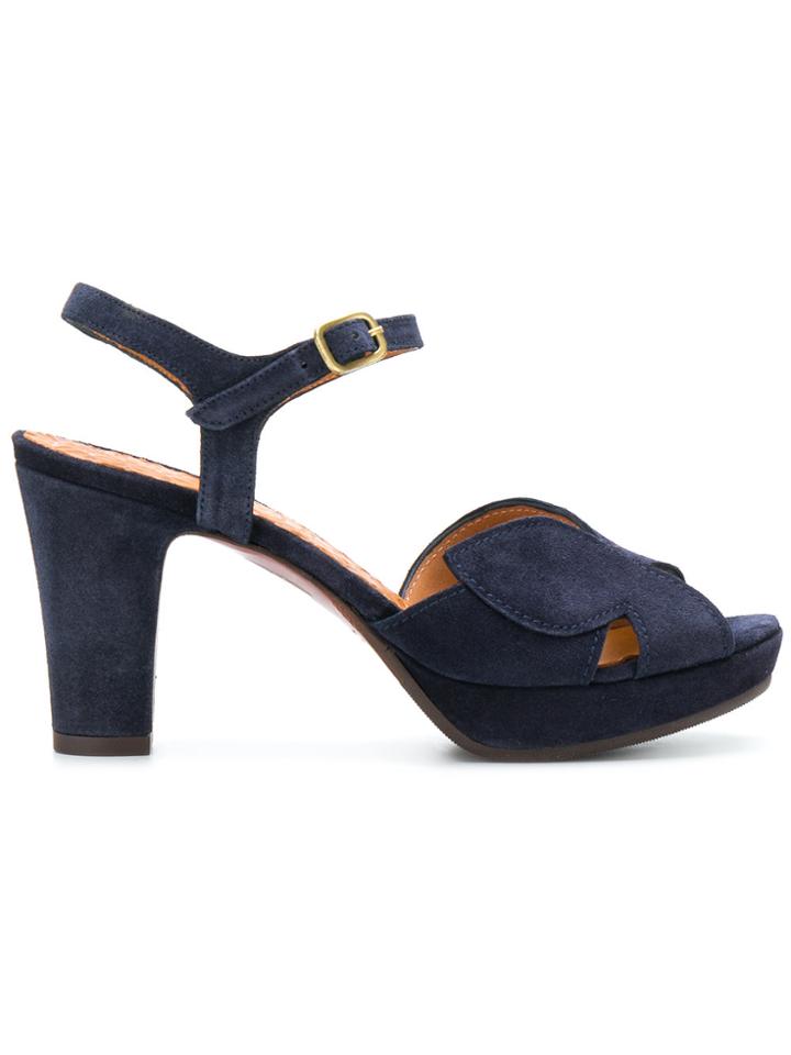 Chie Mihara Ebisa Heeled Sandals - Blue
