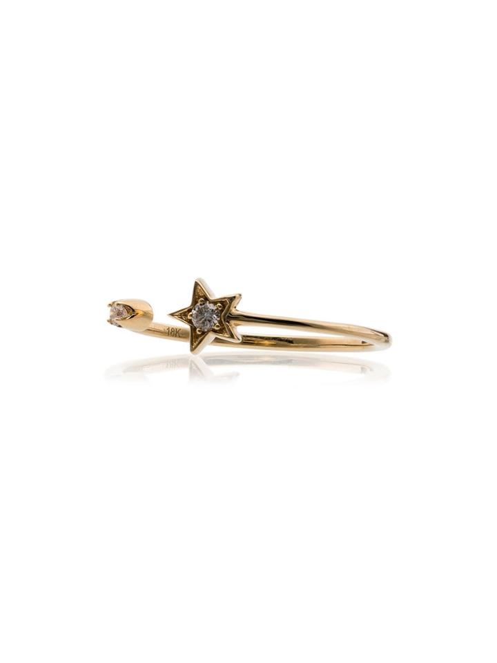 Andrea Fohrman Luna 18kt Gold Diamond Ring