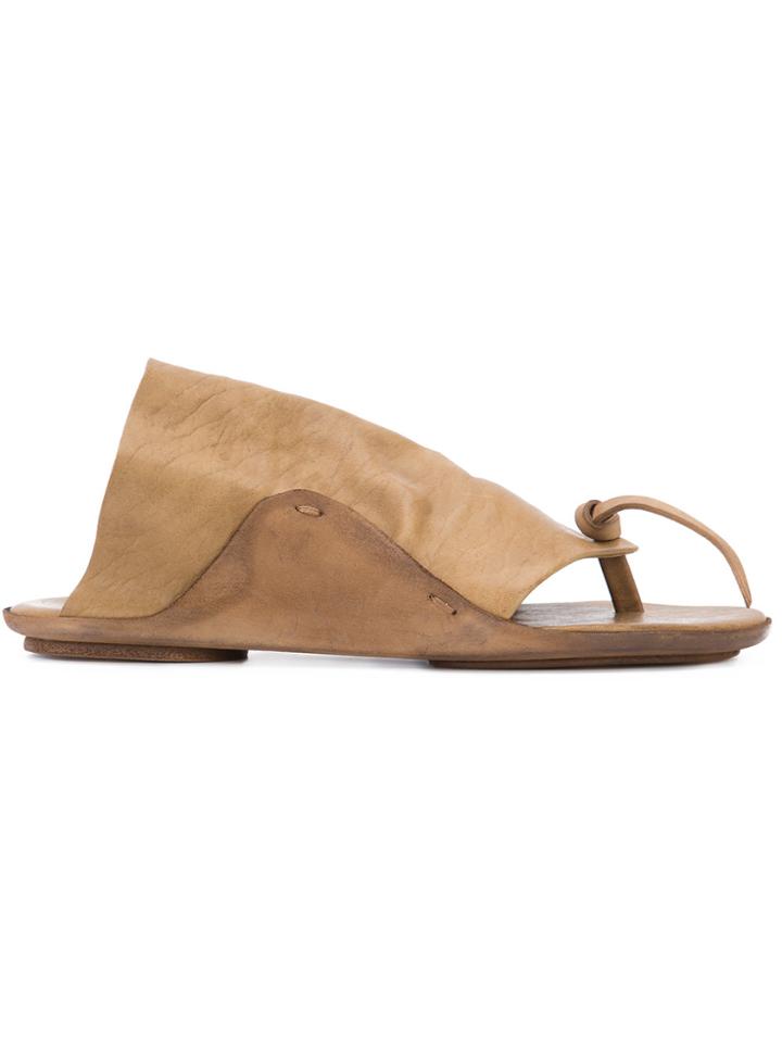 Uma Wang Oopanca Sandals - Brown