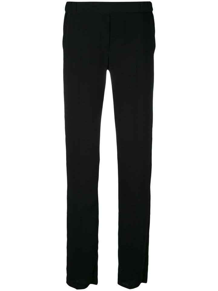 Mm6 Maison Margiela - Classic Tapered Trousers - Women - Polyester - 38, Black, Polyester