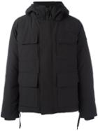 Canada Goose Zip Up Padded Coat, Men's, Size: Xl, Black, Polyester/cotton/feather Down