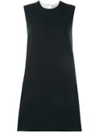 Roksanda Fuji Sleeveless Pleated Dress, Women's, Size: 10, Black, Viscose/polyester/spandex/elastane
