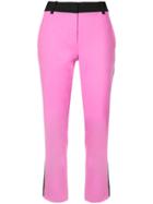 Dvf Diane Von Furstenberg Contrast Tailored Trousers - Pink