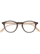 Garrett Leight - 'hampton' Optical Glasses - Unisex - Acetate - 46, Nude/neutrals, Acetate