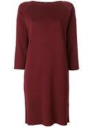 Roberto Collina Midi Sweater Dress - Pink & Purple