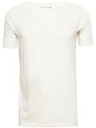 Merz B. Schwanen Round Neck T-shirt - Nude & Neutrals