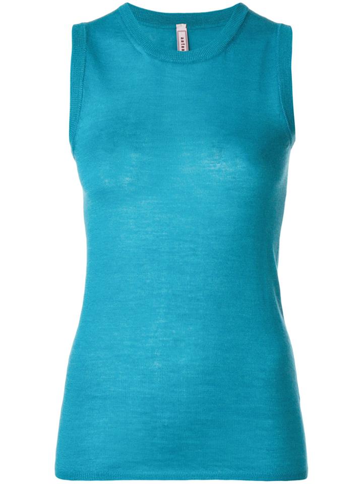 Antonio Marras Knitted Tank Top - Blue