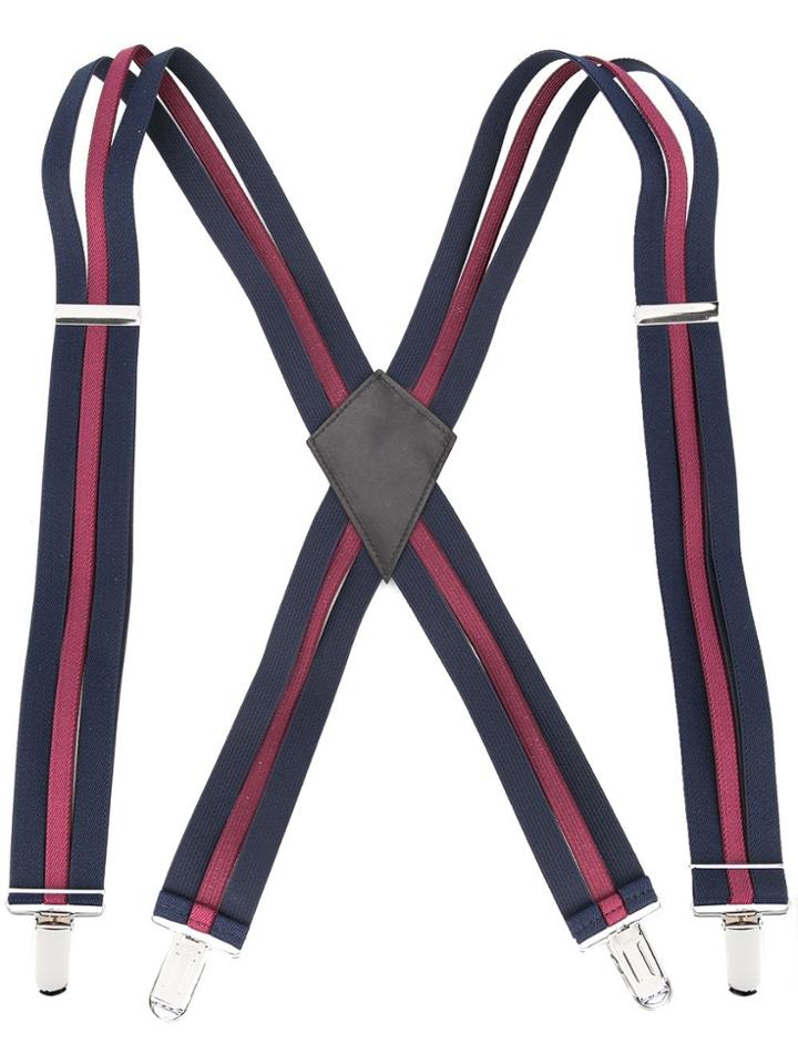 Facetasm Strappy Suspenders - Blue
