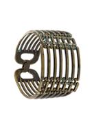 Lanvin Vintage Aged Treated Cuff - Metallic
