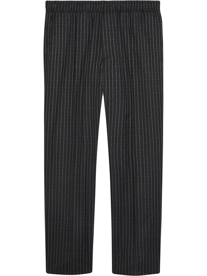 Gucci Pinstripe Jogging Trousers - Grey