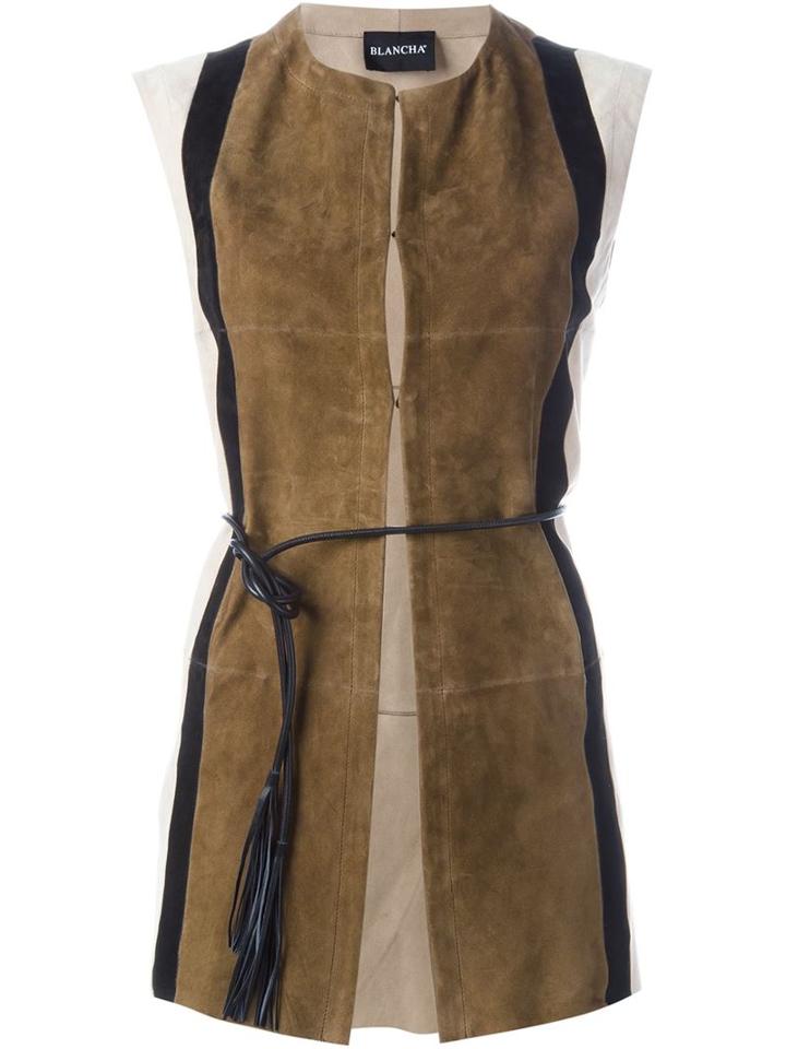 Blancha Colour Block Gilet