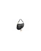 Fashion Concierge Vip Dior - Mini Saddle Bag In Black Calfskin -